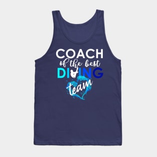 Springboard Diving Coach of the best Sport Diving Team Trainer Gift Tank Top